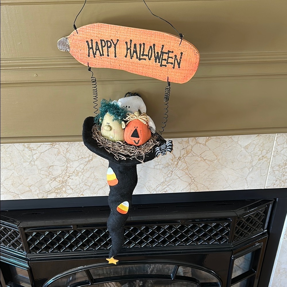 Halloween Hanging Decoration with Ghouls